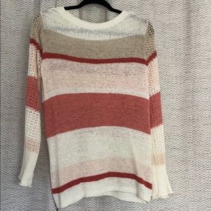 Color block sweater